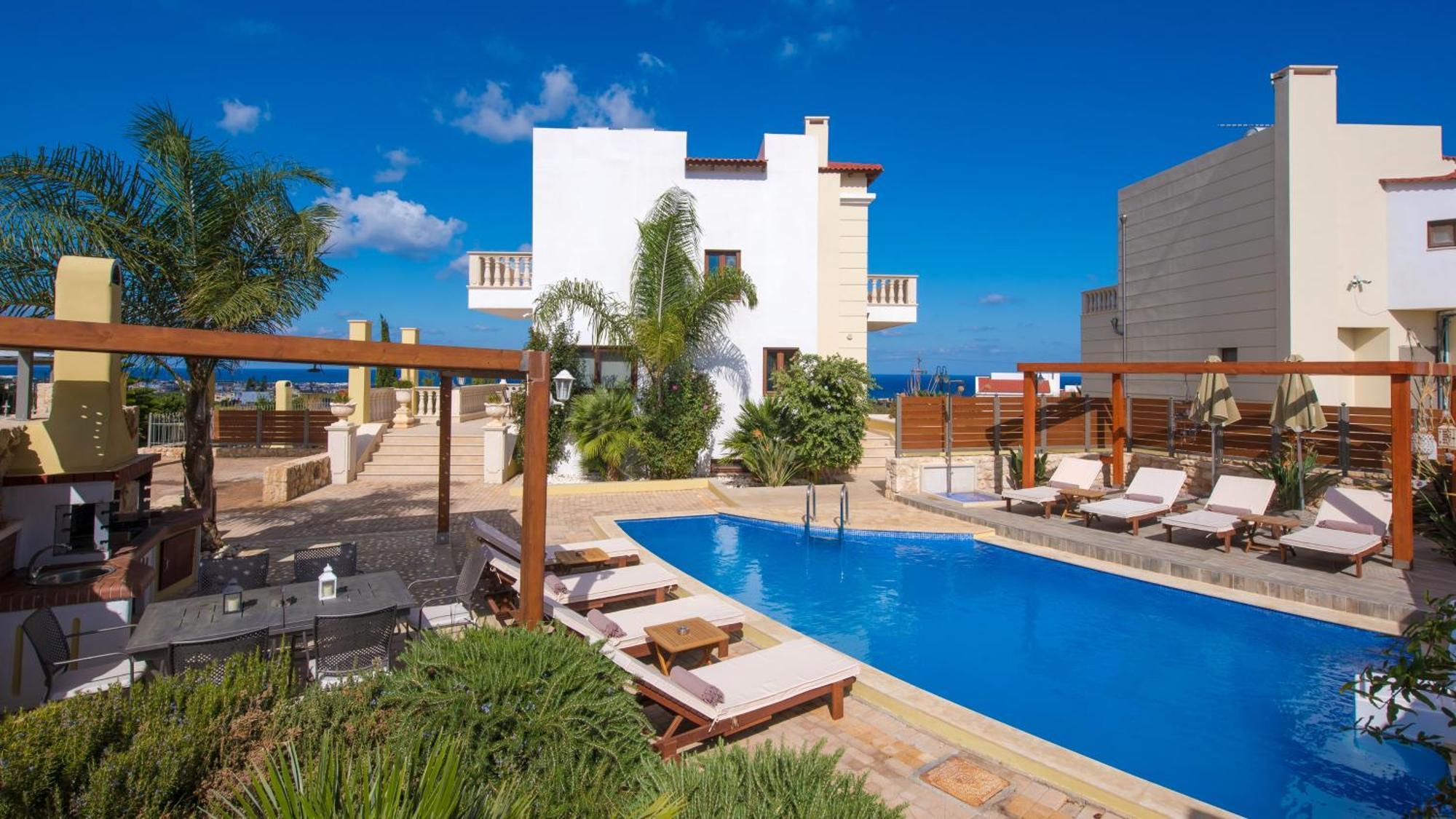 Sunshine Villa With Private Pool By Estia Hersonissos  Exterior photo
