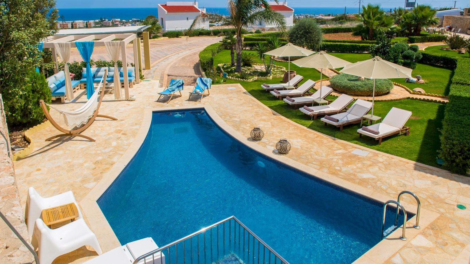Sunshine Villa With Private Pool By Estia Hersonissos  Exterior photo